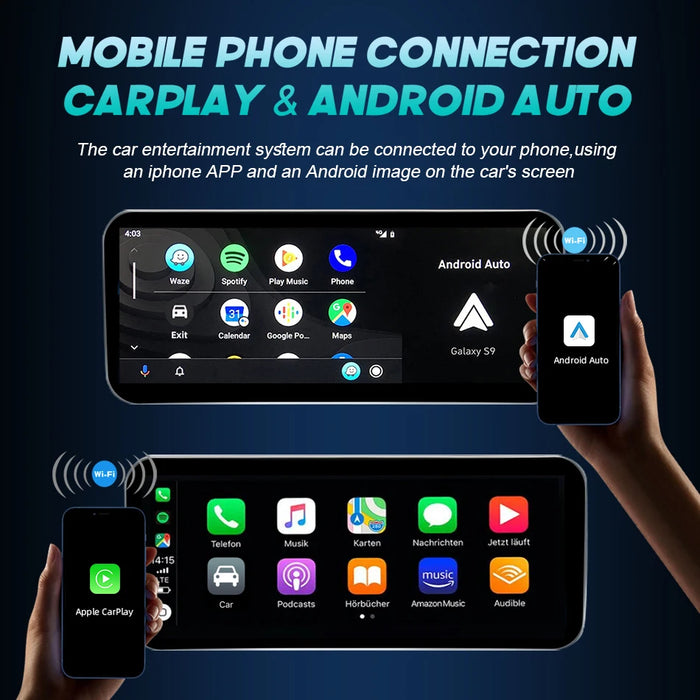10.25" Touchscreen CarPlay Android Auto Head Unit Audi
