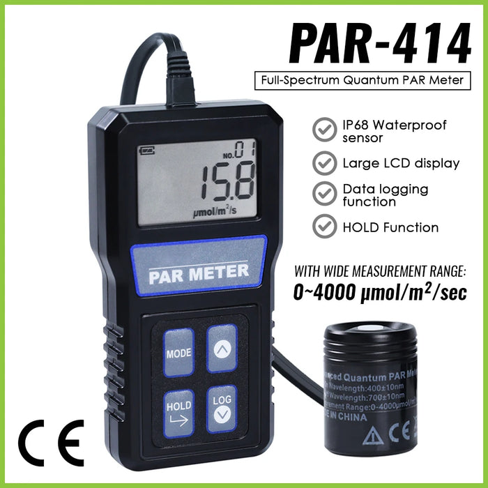 Indoor Outdoor PPFD Sensor for Plant Grow Lights
