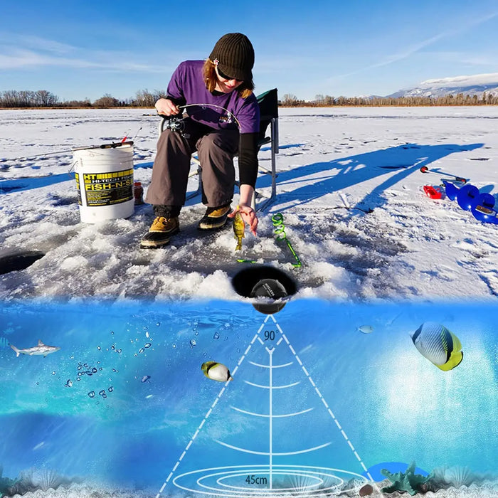 Ideal for boat fishing, platform fishing, long-range fishing, and ice fishing