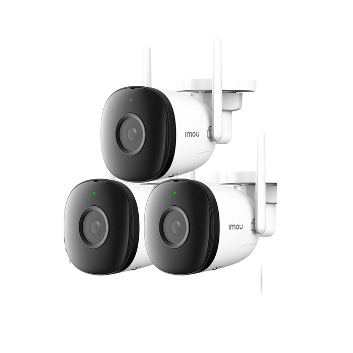 4MP Dual Antenna Wireless Security Cameras for Outdoor Use