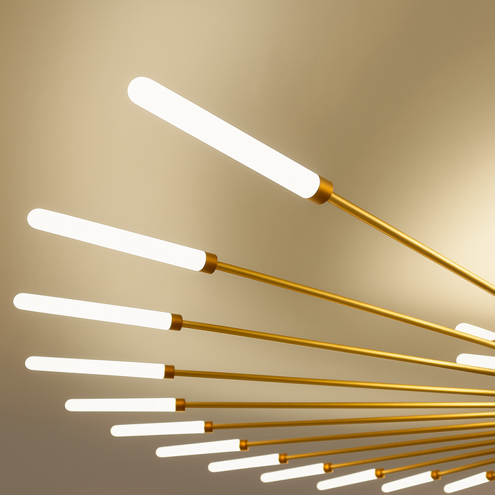 Gold Nordic Style LED Ceiling Lamp