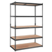 61cm x 122cm x 183cm Heavy Duty Storage Shelving Unit - FLUXA