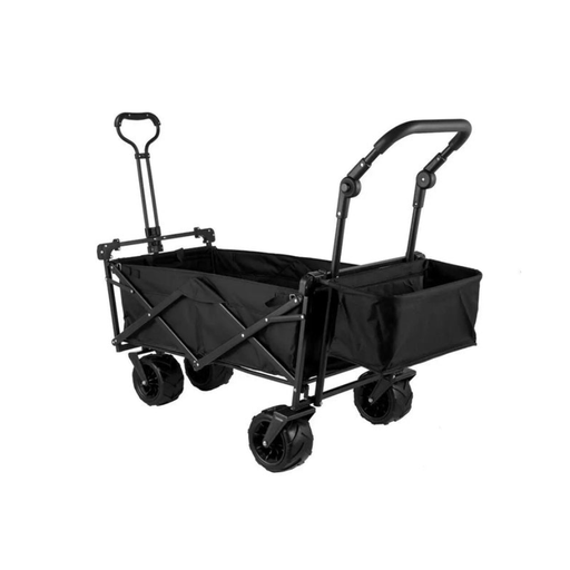 Premium Folding Wagon Cart with 100kg Capacity, Adjustable Handle, and Oxford Cloth
