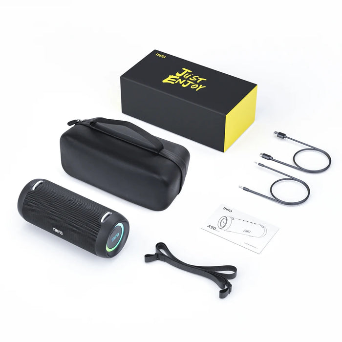 IPX8 Waterproof Bluetooth Speaker with Dynamic Lights