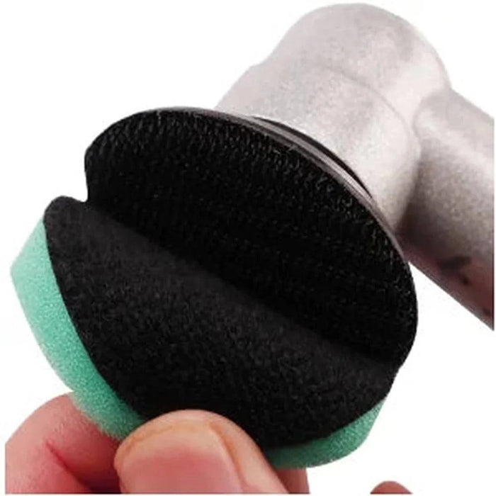 32Pcs T-Shape Car Detail Polishing Pads - Wool Buffing Pads for Car Polisher & Electric Drill (1 Set-M16 Thread) - FLUXA