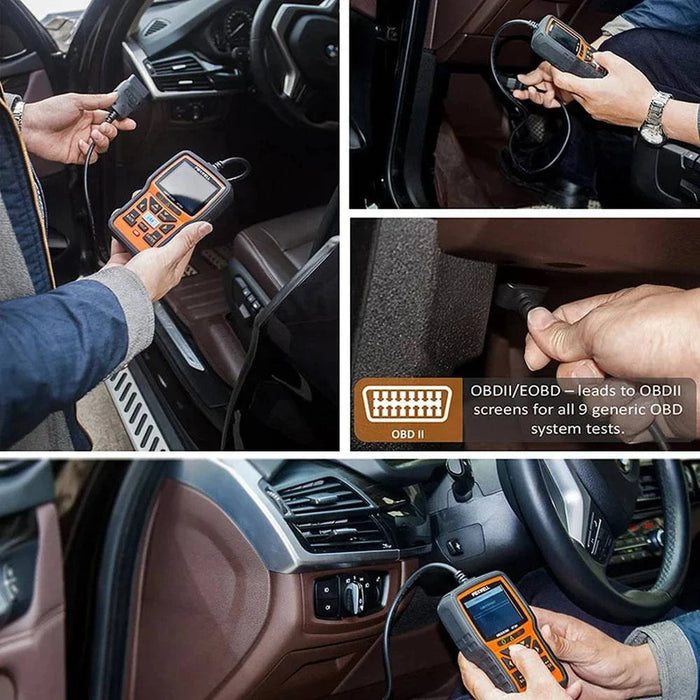 OBDII/EOBD Compatibility OBD2 Scanner for various makes and models