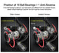 Water-resistant spinning reel with high drag capacity and lightweight build