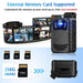 Mini body camera with full HD 1296P resolution and night vision capabilities