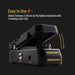 Black Active Volume Control & Wah Expression Pedal 15cm Guitar Accessory with adjustable features and sleek design for versatile sound modulation