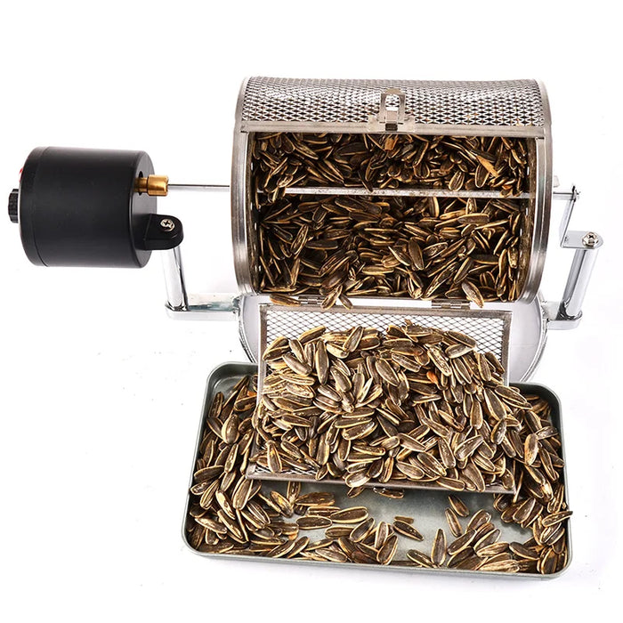 Stainless Steel Coffee Roaster for Beans, Nuts, Popcorn