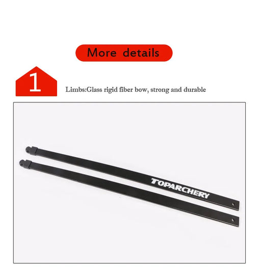 Fibreglass and Aluminium Alloy Lightweight Archery Bow