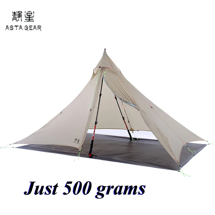 Gray Fly Outdoor Pyramid Tent Flysheet – 20D Silnylon, 2-Person