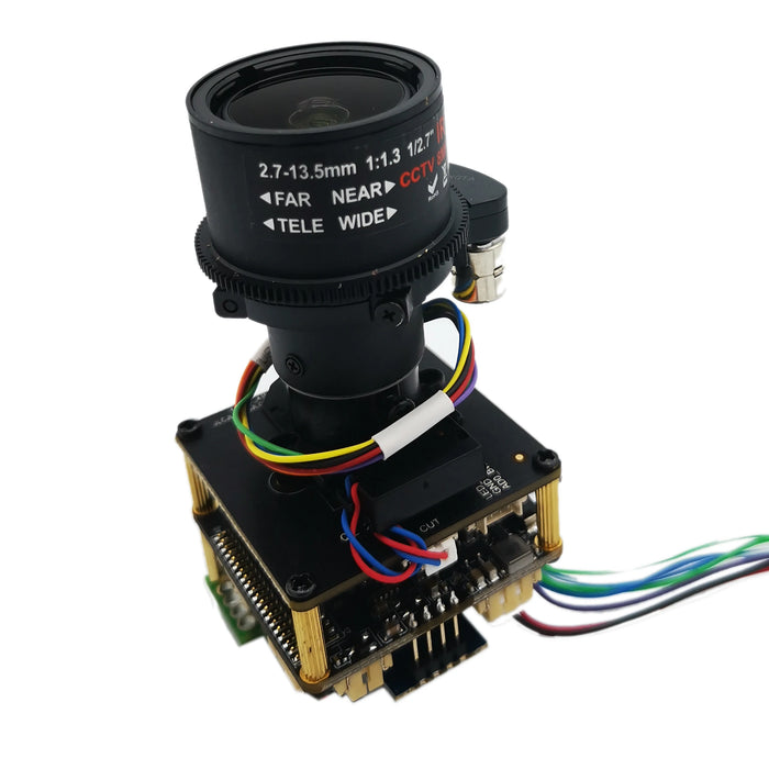 Starlight 4K IP Camera with SD Slot and Zoom Lens
