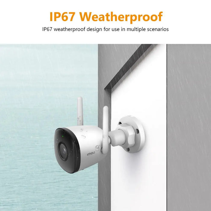 4MP Dual Antenna Wireless Security Cameras for Outdoor Use