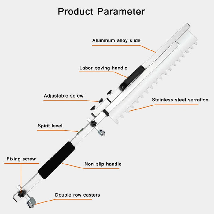 Lightweight and Ergonomic Tile Flat Ash Device for Effortless Handling