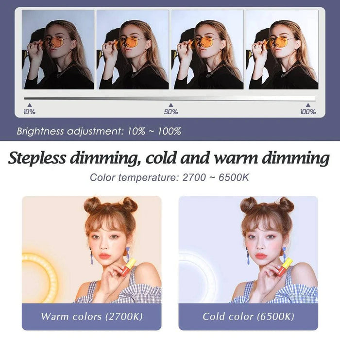  Adjustable Color Temperature from 3300K to 5600K 
