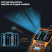 Multi-Language Support OBD2 Scanner with English, Dutch, French, German, Hungarian, Italian, Portuguese, Russian, Spanish, and Swedish language options