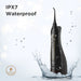 Cordless Water Dental Flosser Portable Oral Irrigator White IPX7 USB - Compact and convenient oral hygiene device for on-the-go use