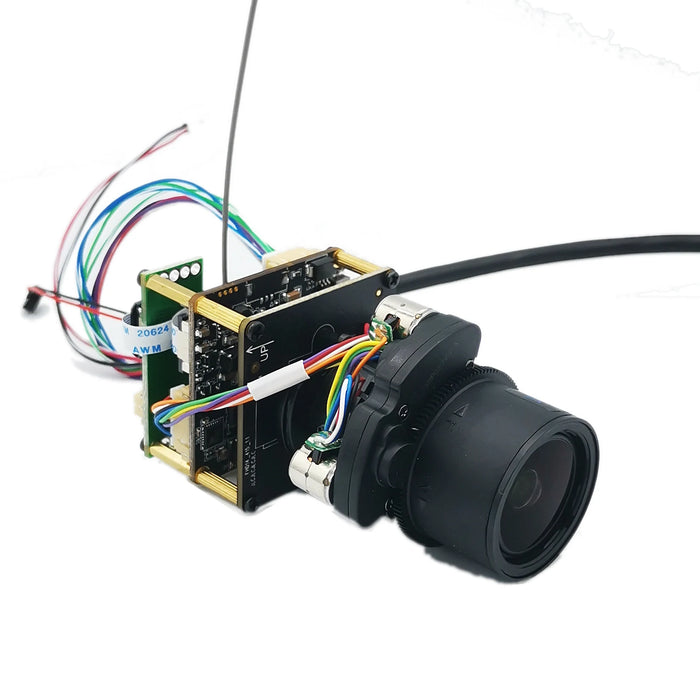 Starlight 4K IP Camera with SD Slot and Zoom Lens