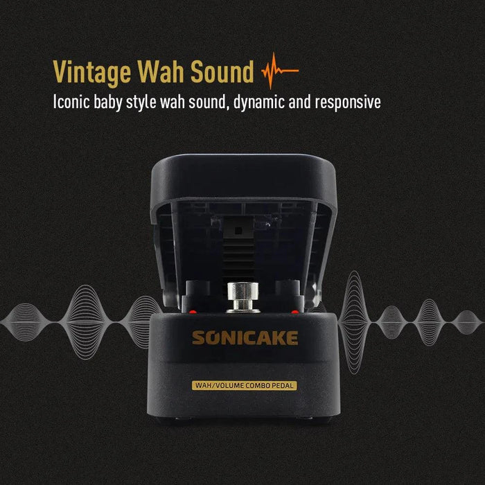 Active Volume Control & Wah Expression Pedal 15cm Guitar Accessory for versatile sound manipulation