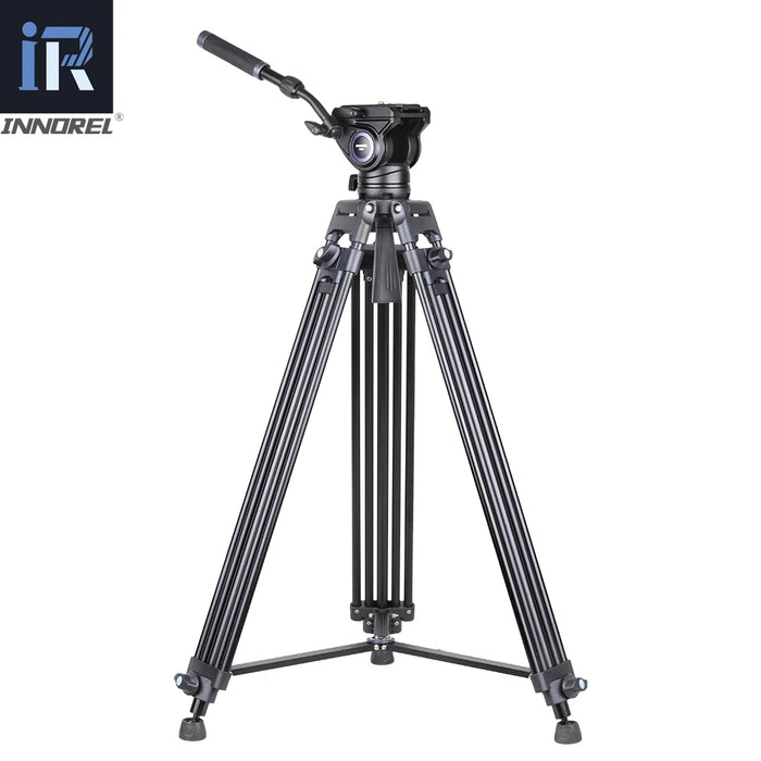 Aluminum Fluid Head Tripod for DSLR and Camcorders