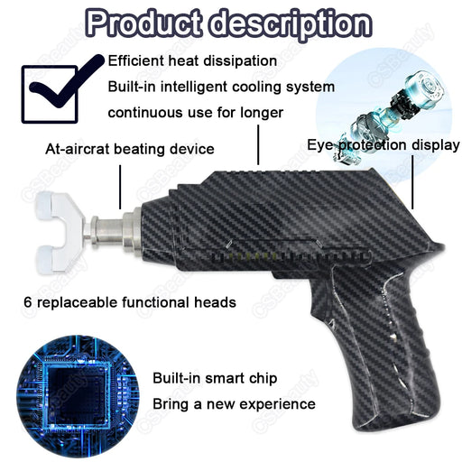 High-powered Electric Spinal Correction Gun with up to 100W of power