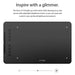 25-Cm Drawing Tablet with 8 Shortcut Keys, Tilt Support, and 8192 Pressure Levels (DECO 01V2) - FLUXA