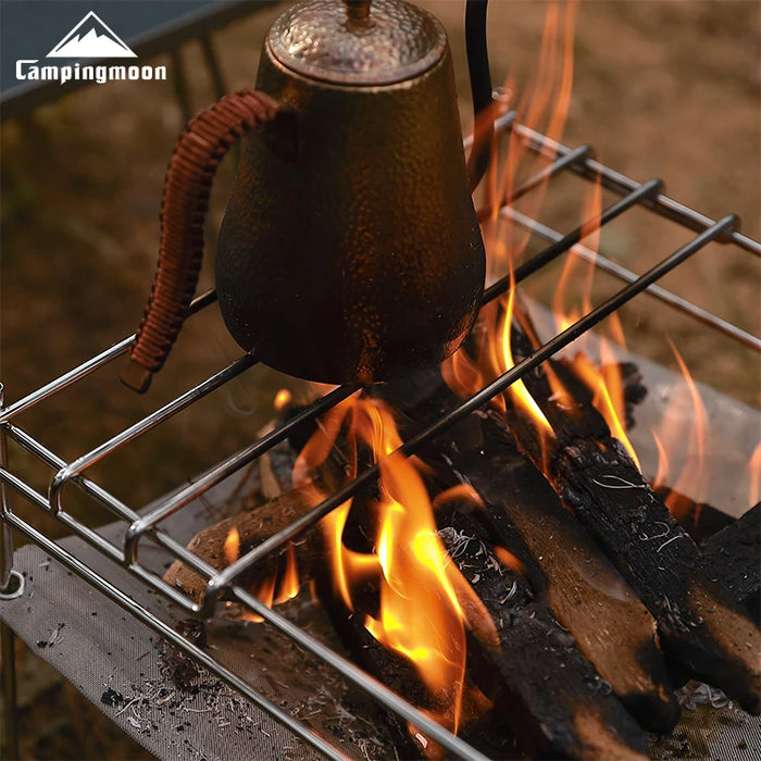 Manual setup for quick and easy creation of a bonfire