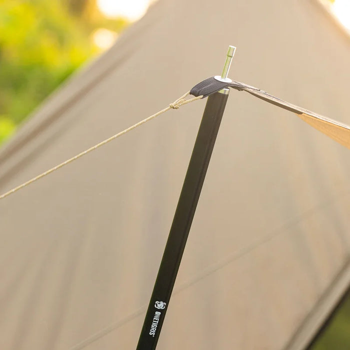 Outdoor Camping Tent Poles, 160cm, Adjustable, 7075 Aluminum Alloy, 2-Pole Set