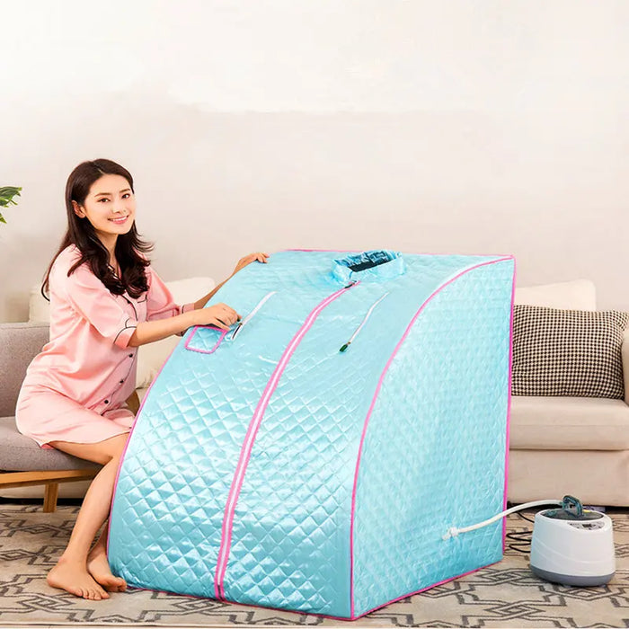 Portable Steam Sauna Tent 1000W with Remote