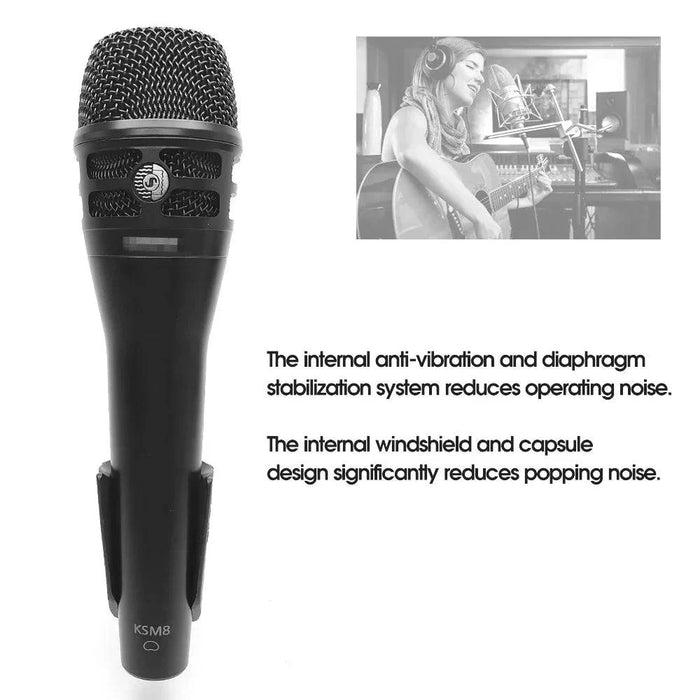 Small Diaphragm enhances frequency response and detail in vocal recordings