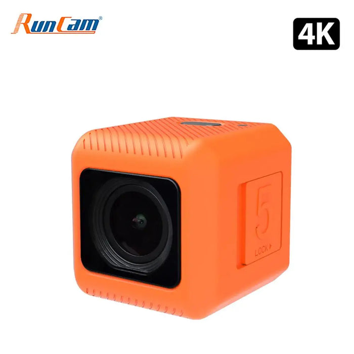 Compact 4K Camera with Stabilizer for Outdoor Adventures  RUNCAM5 Orange Only Camera
