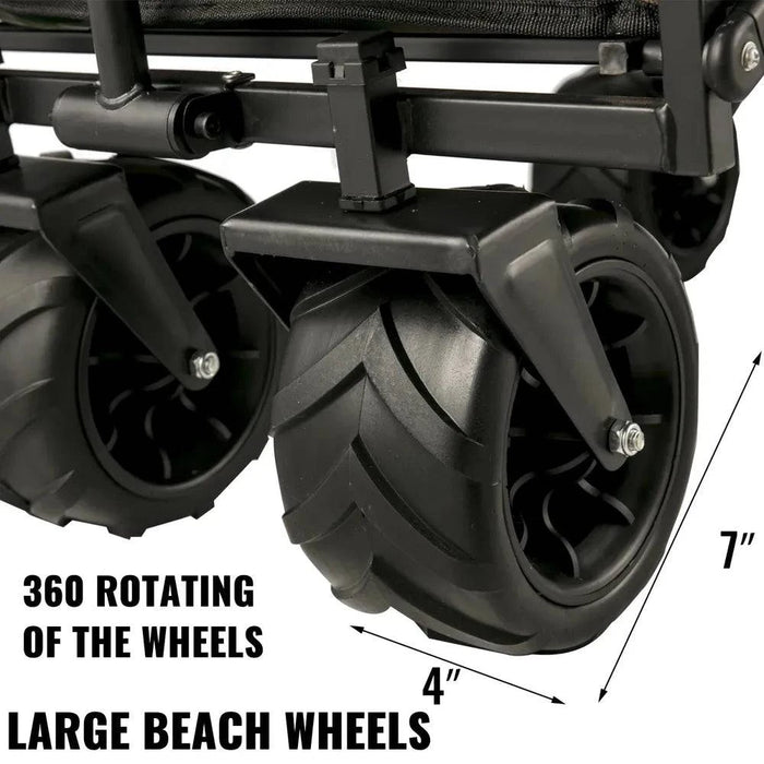 Portable Push & Pull Handle and Foldable Design for Easy Transportation