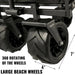Portable Push & Pull Handle and Foldable Design for Easy Transportation