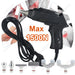 Package Contents include Chiropractic Adjustment Gun, Power Adapter, and User Manual