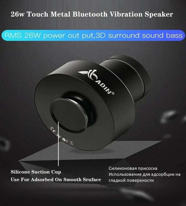 26W Vibration Bluetooth Speaker with Extra Bass