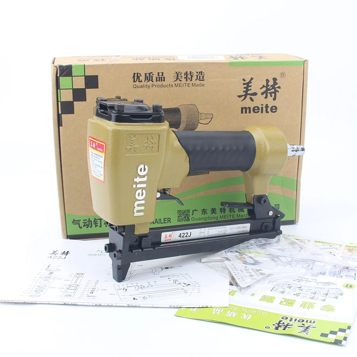 100 Capacity Pneumatic Stapler for DIY Woodworking