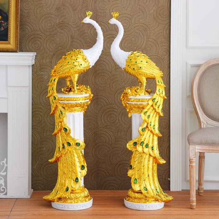 Elegant Resin Animal Sculpture for Living Room Decor