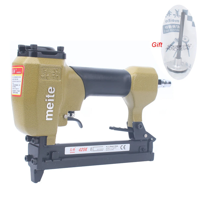 Pneumatic Air Stapler for Leather & Decoration – 80pcs Capacity