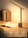 Cordless and rechargeable LED desk lamp with 2200mAh battery