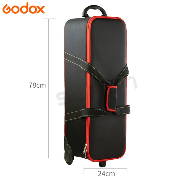 Studio Lighting Equipment Carrying Case with Shoulder Strap