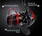 Water-resistant spinning fishing reel designed for pike fishing in 4000 series