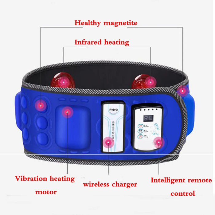 Versatile Heating & Massage Belt for Pain & Fatigue Relief