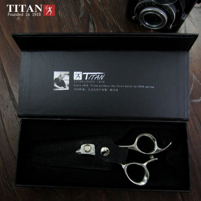 Stainless Steel Handle Hair Scissors for Comfortable Grip