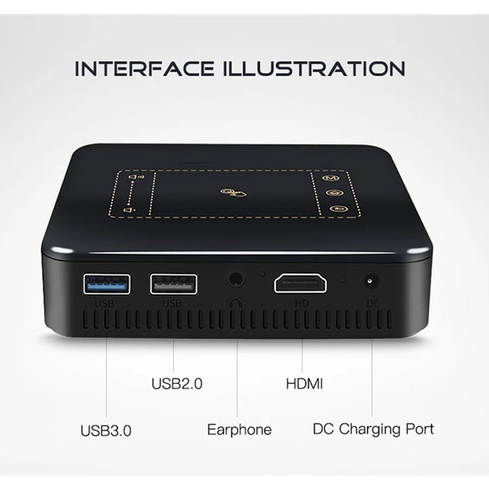 Compact 4K Android Projector with Auto Keystone