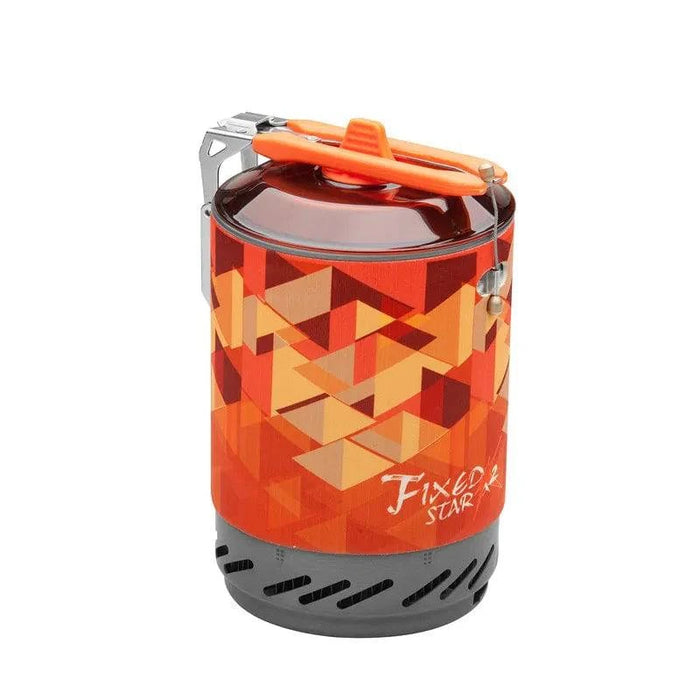 Portable gas stove for camping, hiking, and backpacking