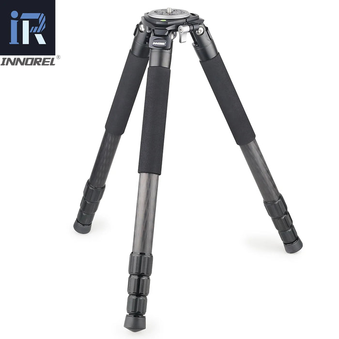 10-Layer Carbon Fiber Tripod, Heavy Duty, 4-Section Legs