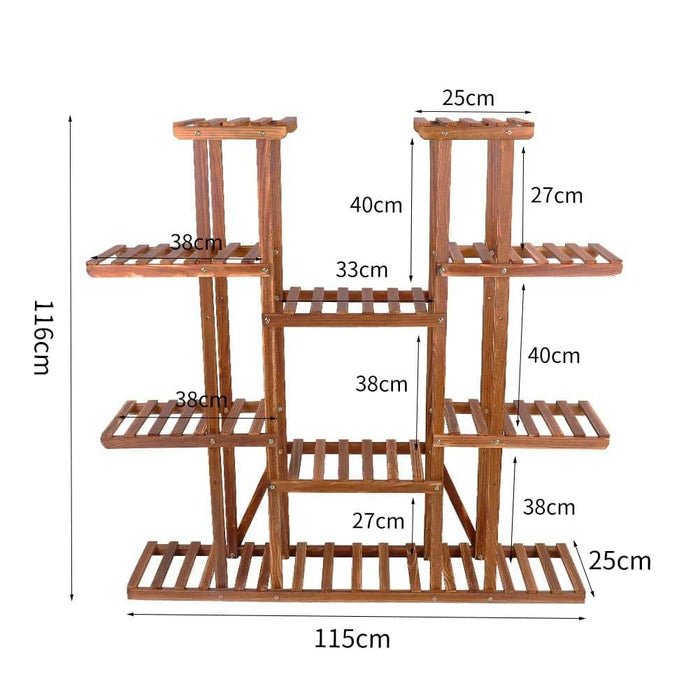 Multi-Level Flower Rack, Suitable for Indoor and Outdoor Use