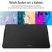 25-Cm Drawing Tablet with 8 Shortcut Keys, Tilt Support, and 8192 Pressure Levels (01V2-Green) - FLUXA