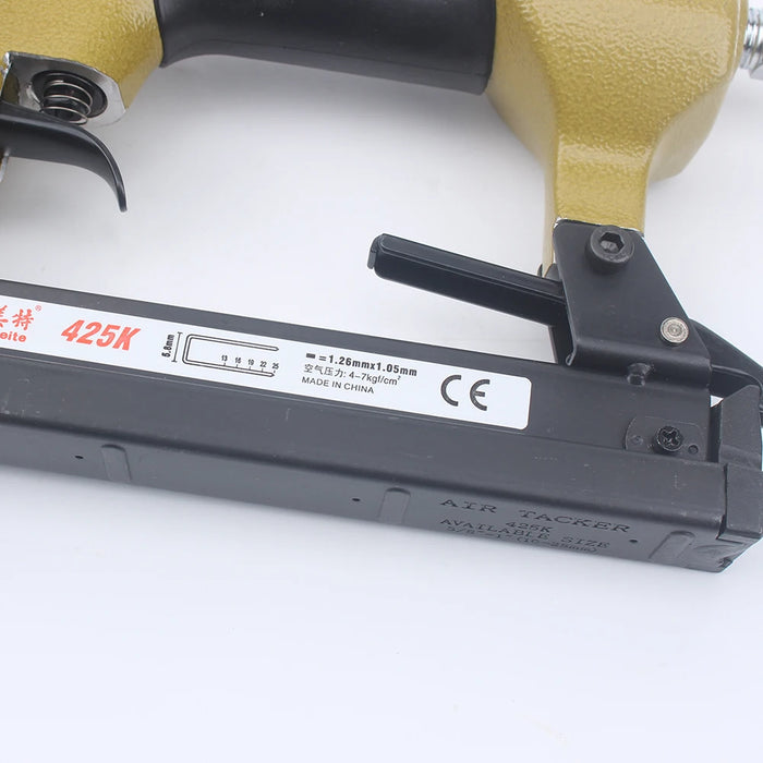 Pneumatic Air Stapler for Leather & Decoration – 80pcs Capacity